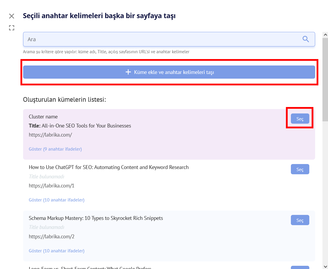 Anahtar Kelime Gruplandırması Nedir ve Nasıl Uygulanır?