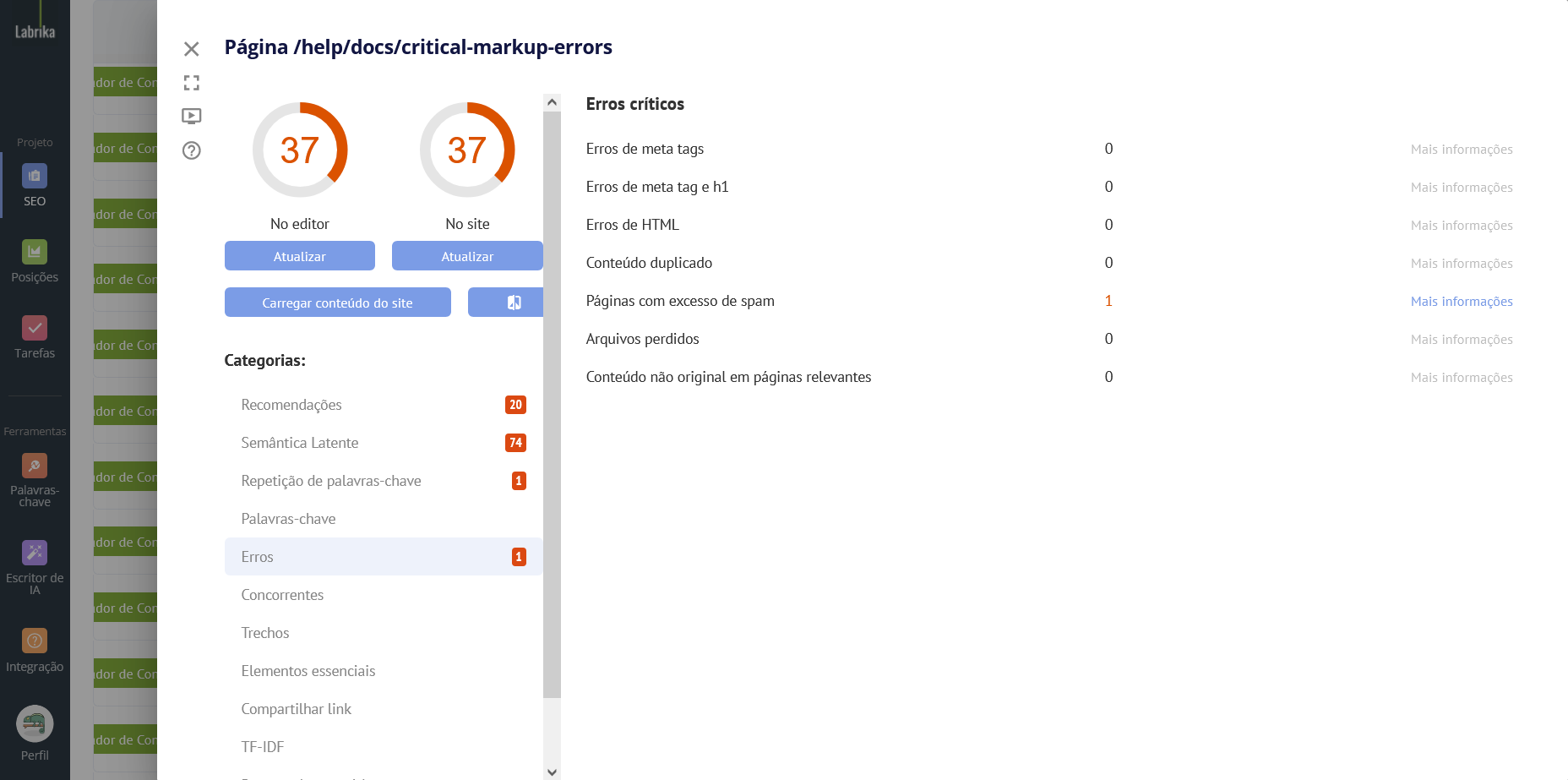 Relatório de Otimização de Conteúdo: Estratégias e Ferramentas