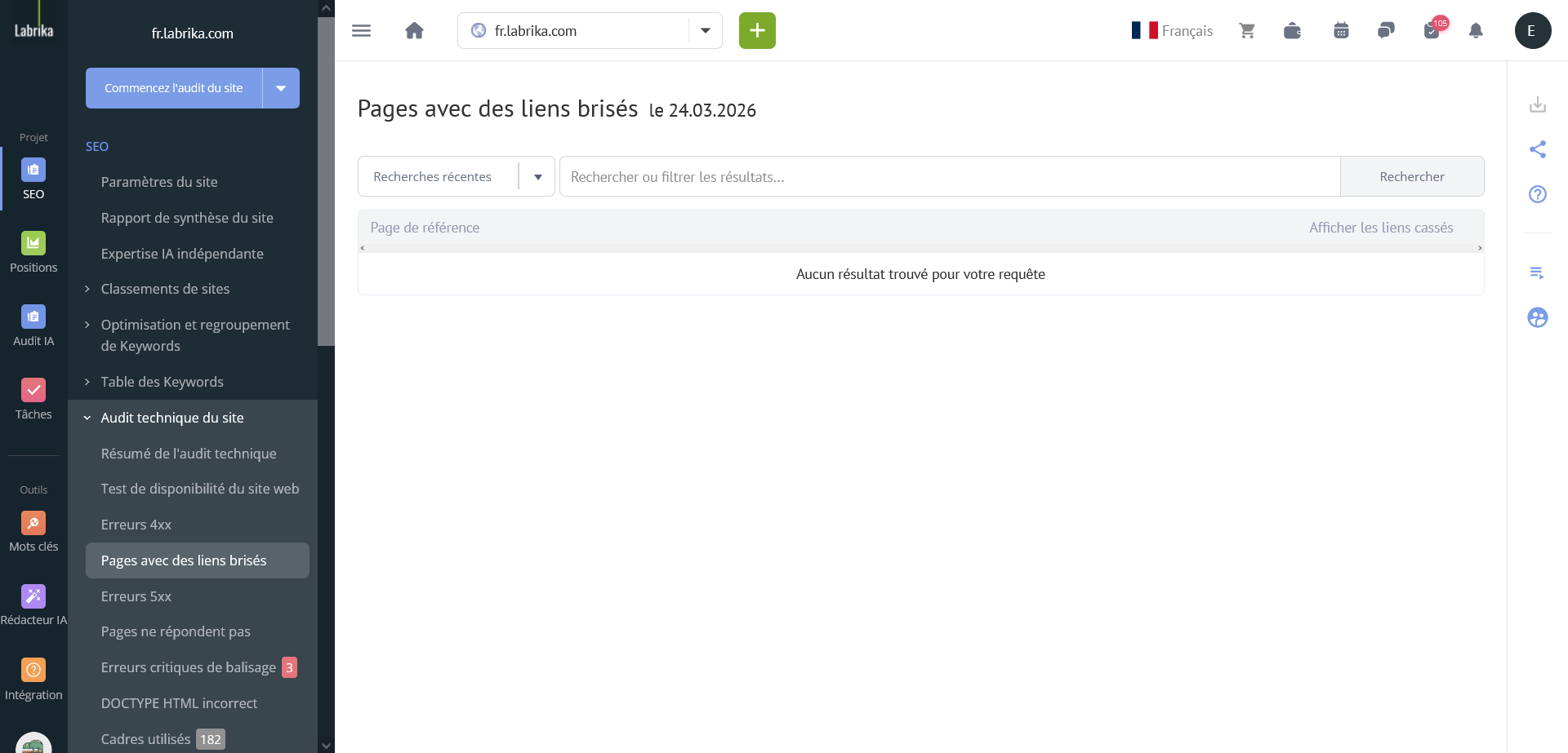 Audit SEO avant la publicité contextuelle