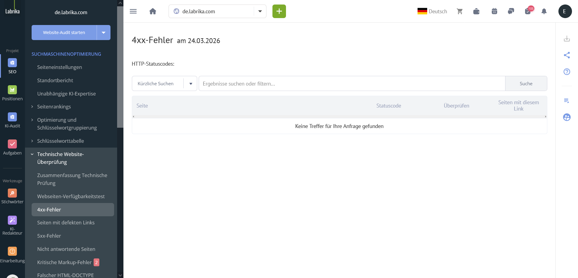 SEO-Audit vor Kontextwerbung