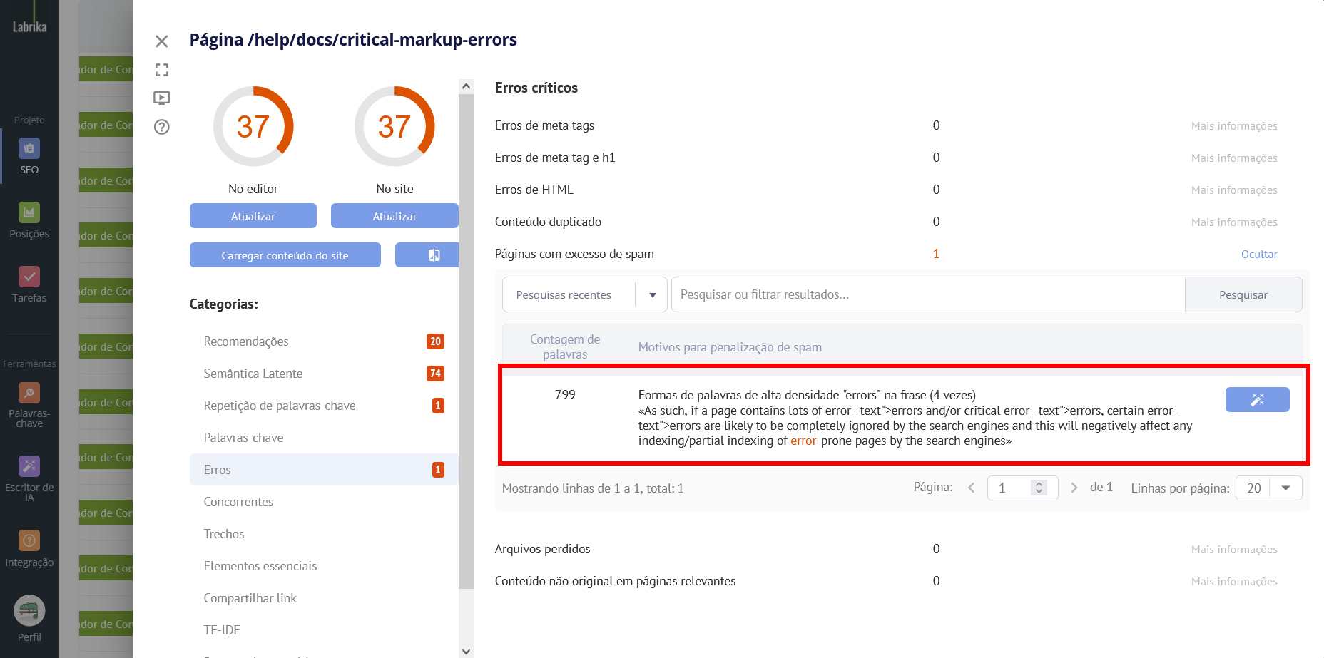 Relatório de Otimização de Conteúdo: Estratégias e Ferramentas