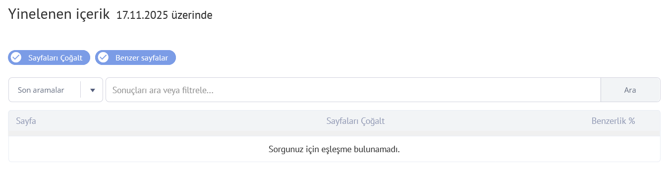 Yinelenen İçerik ve SEO Optimizasyonu