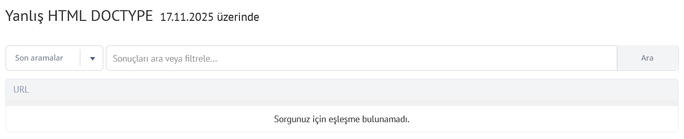DOCTYPE Etiketi: HTML Belge Türü Bildirimi ve Uygulamaları