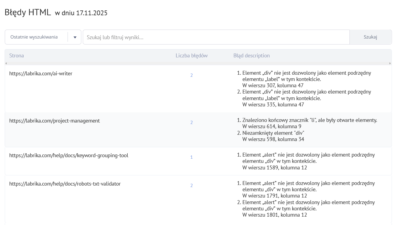 Wpływ błędów HTML na SEO i optymalizację stron internetowych