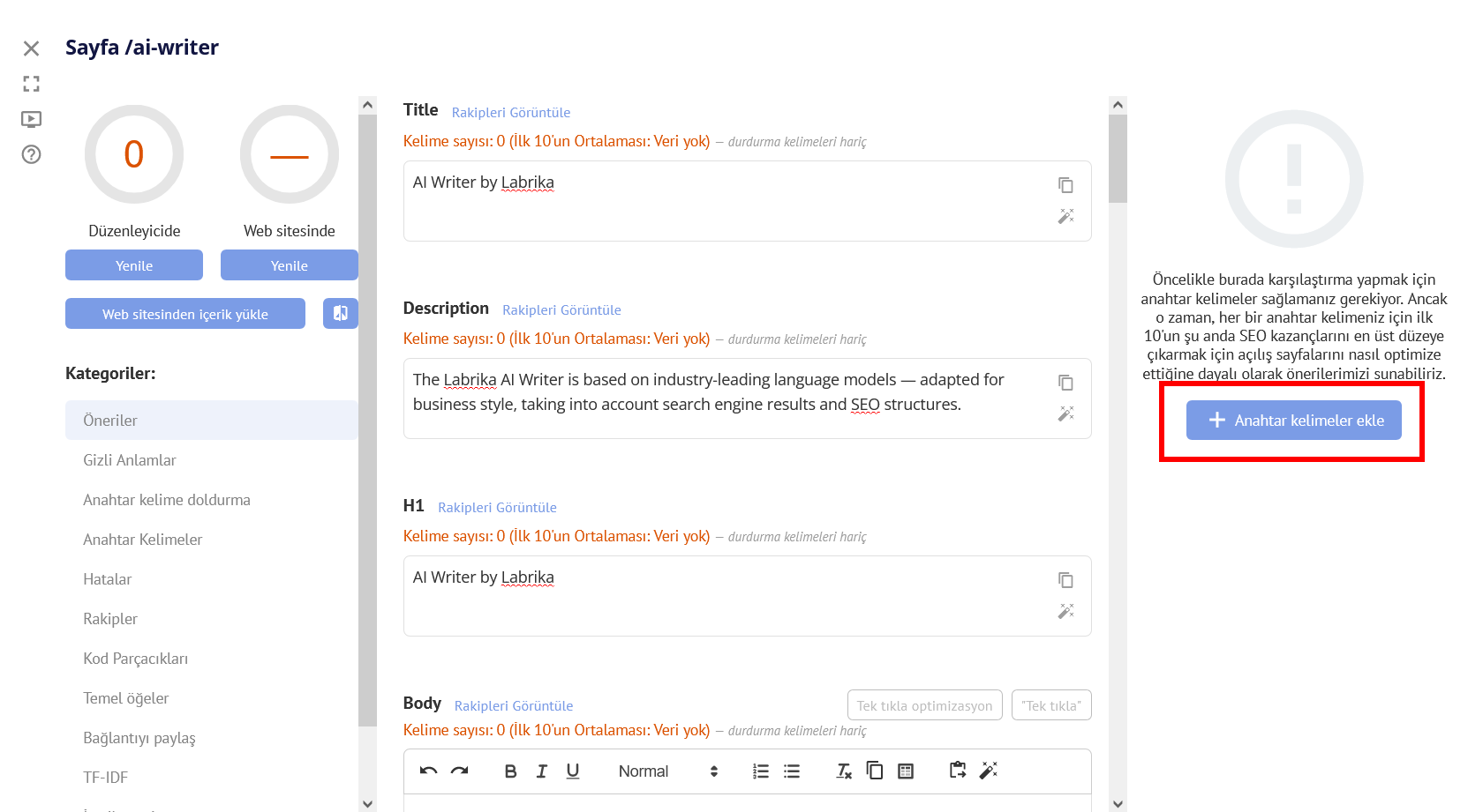 İçerik Optimizasyonuna Başlama Rehberi