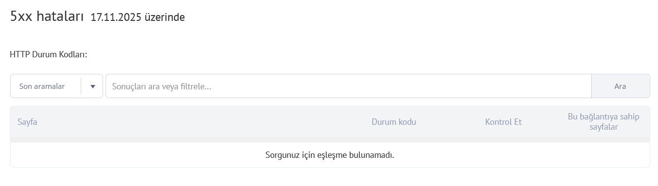 5xx Hataları ve Web Sitesi Performansına Etkileri