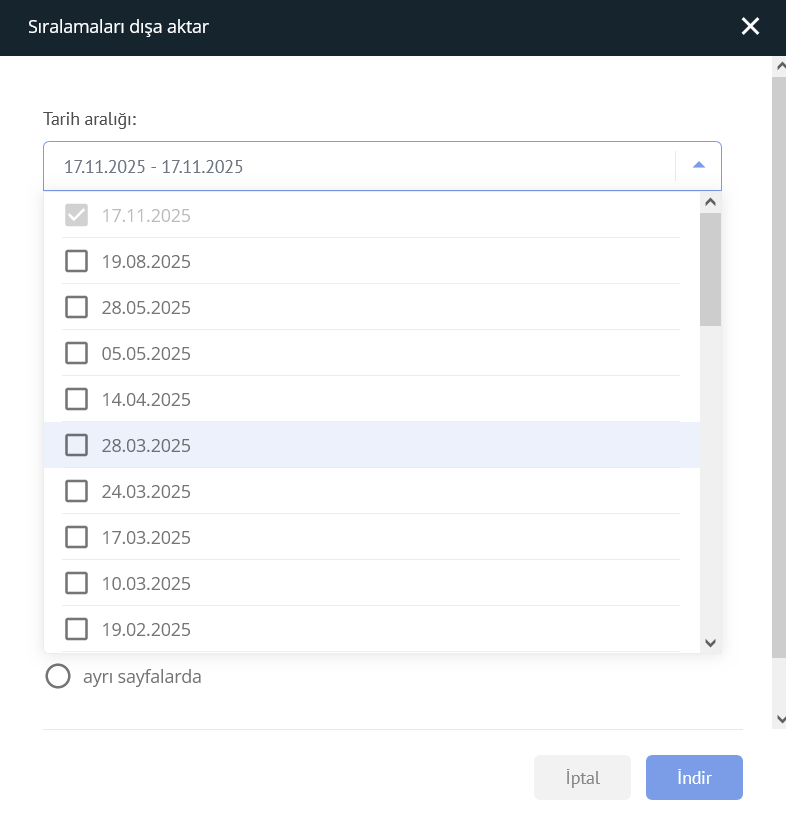Anahtar Kelime Sıralama Bilgi ve Raporlama Kılavuzu