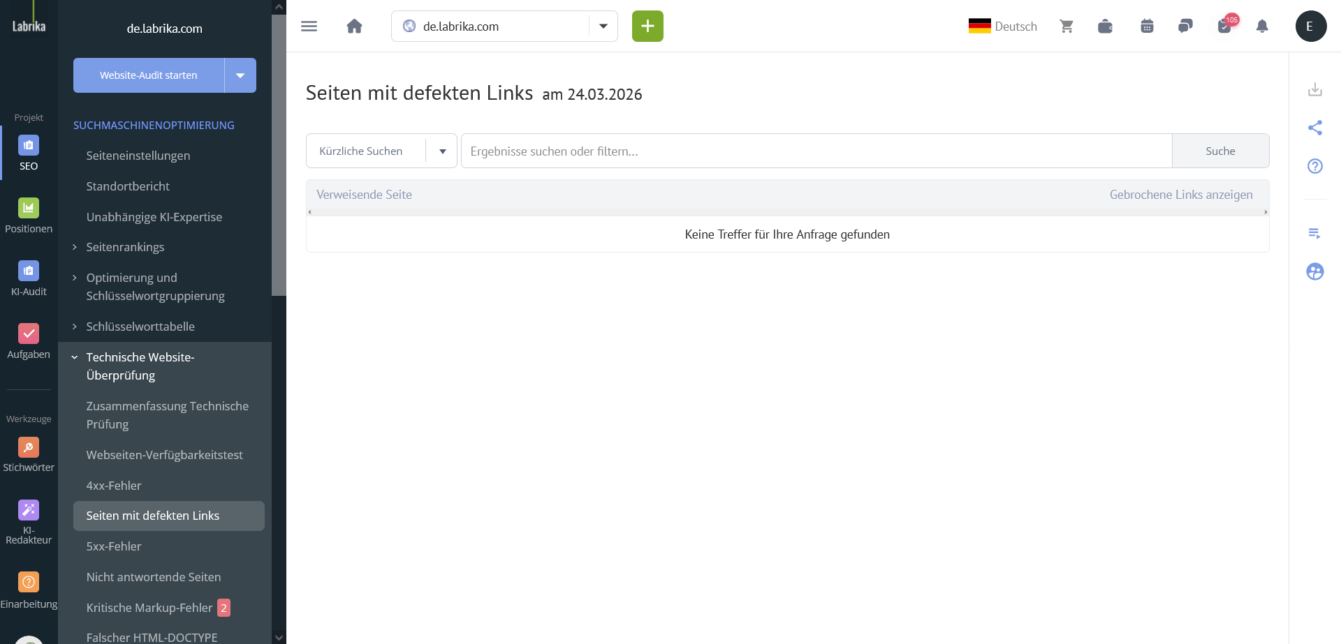 SEO-Audit vor Kontextwerbung