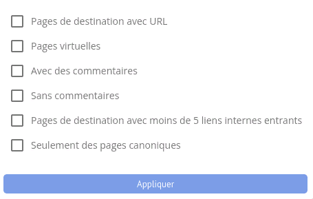 Recommandations d'optimisation de contenu