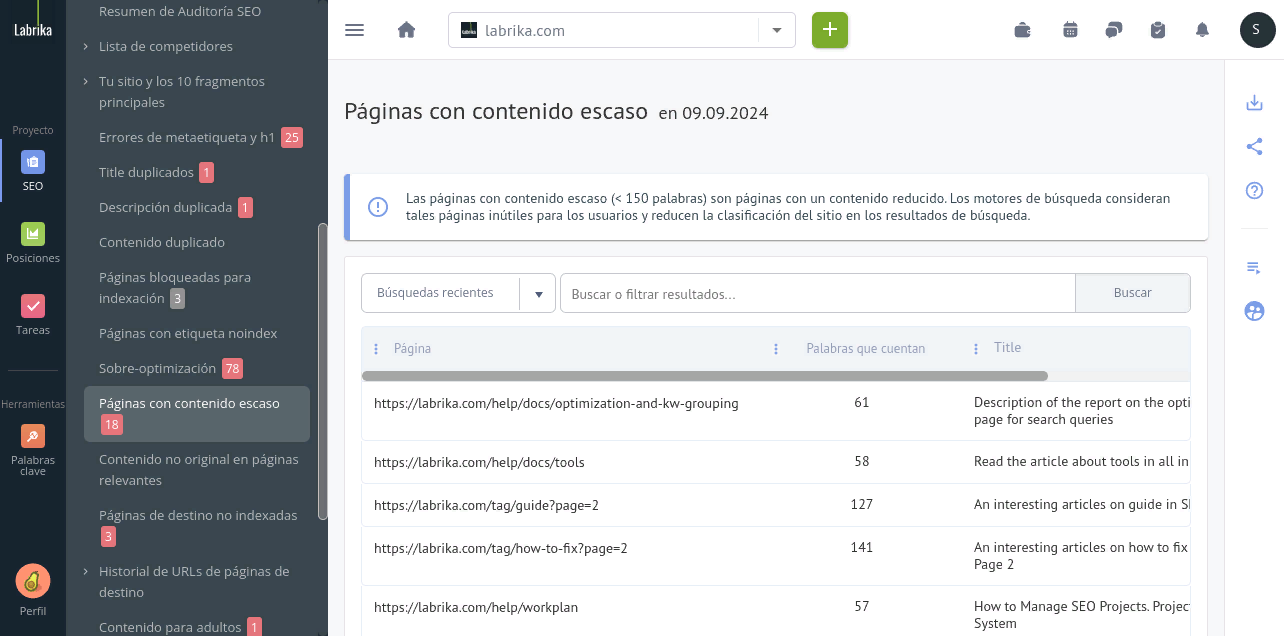 Qué son las páginas de contenido delgado y cómo solucionarlo