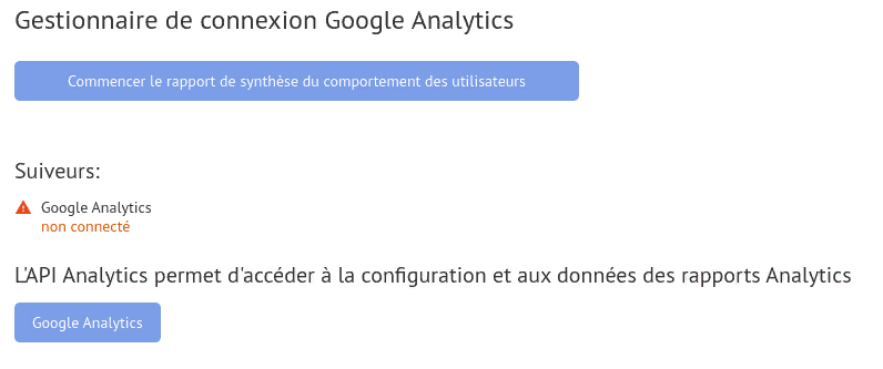 Connexion de Google Analytics à Votre Compte